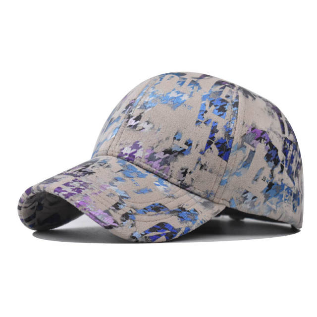 Chinese style gradient color baseball cap