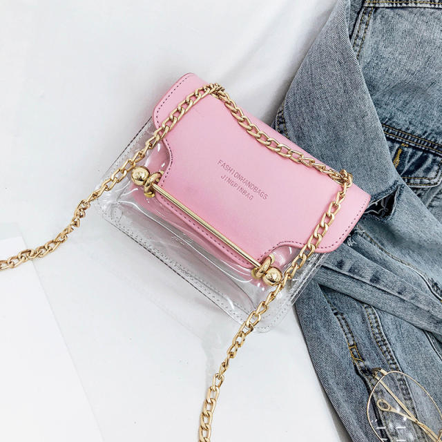 Clear crossbody bag