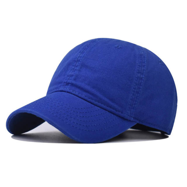 Fashion solid color cotton baseball cap