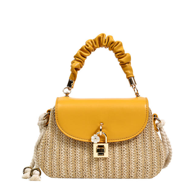 2022 summer straw handbag