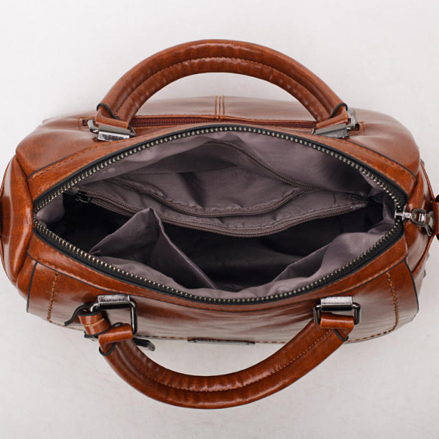 Vintage large capacity handbag