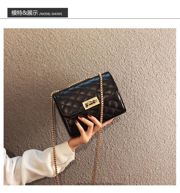 Square fashion crossbody bag