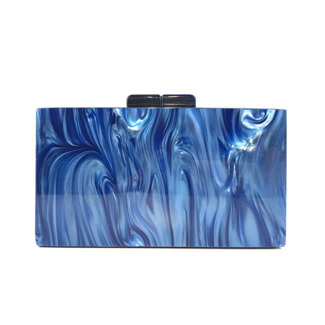 Mother of pearl acrylic evening bags