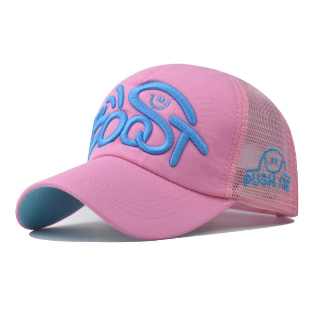 New bost letter cotton baseball cap