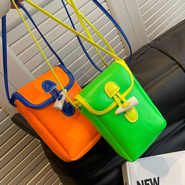 Colorful ins crossbody bag