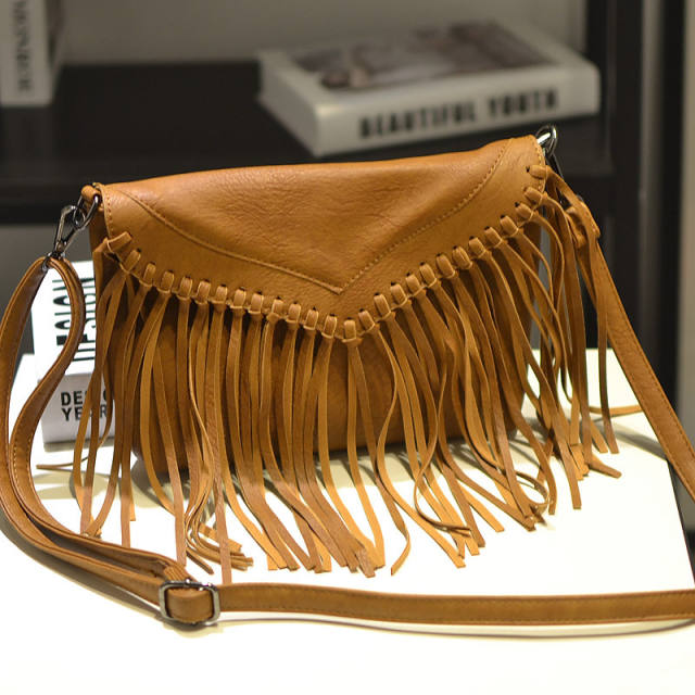 Hiphop tassel crossbody bag