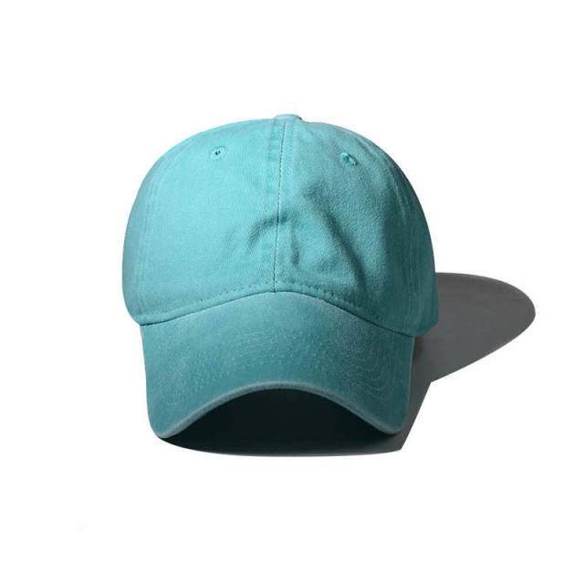 Solid color sport high ponytails baseball cap