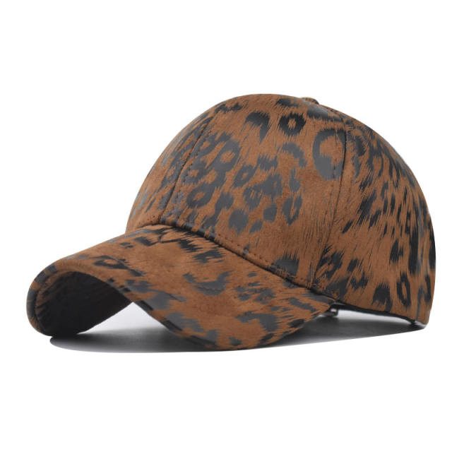 New Leopard cotton baseball cap