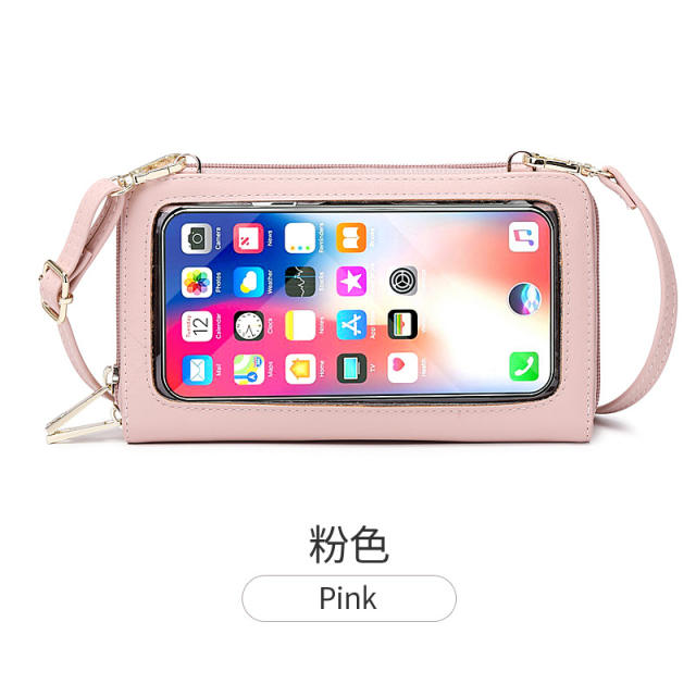 Touchscreen crossbody mini phone bag