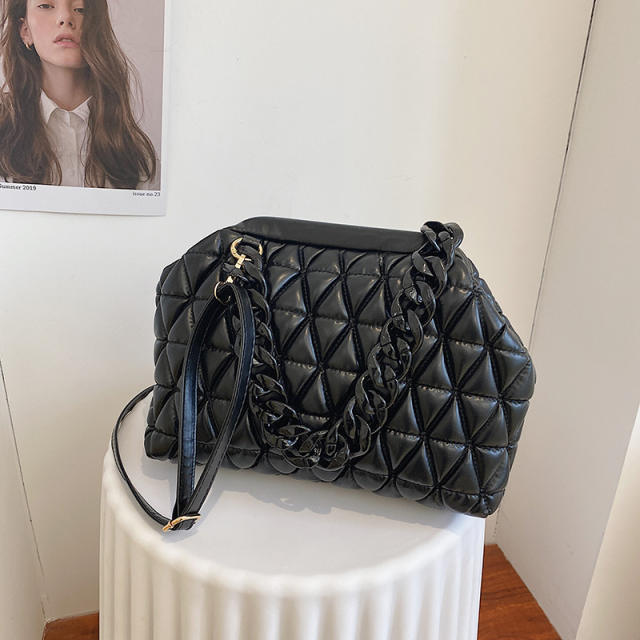 Classic easy match color chain bag for women