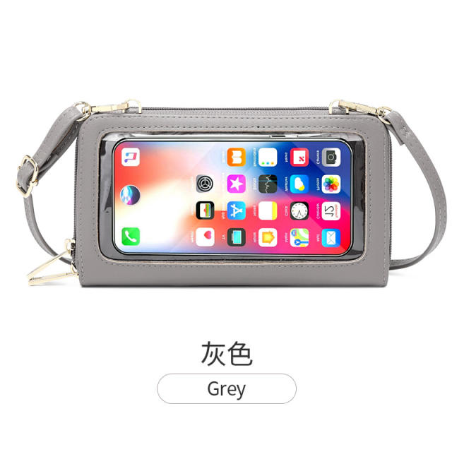 Touchscreen crossbody mini phone bag