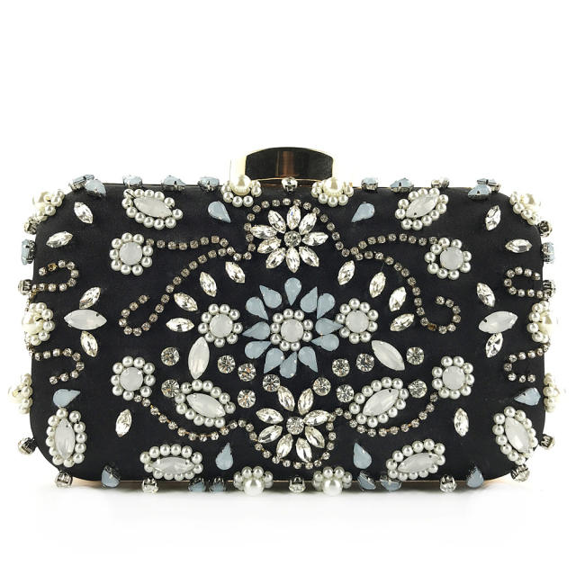Crystal Pearl evening bags
