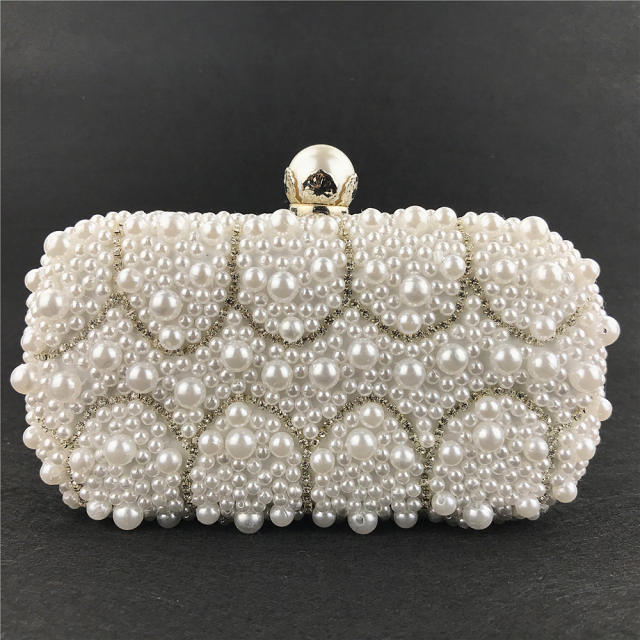 Pearl evening bags