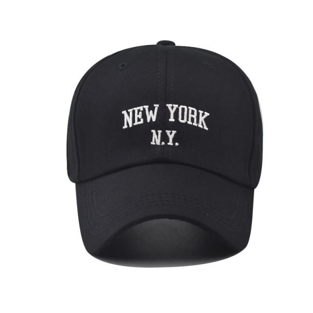 Fashion NEW YORK letter embroidered cotton baseball cap