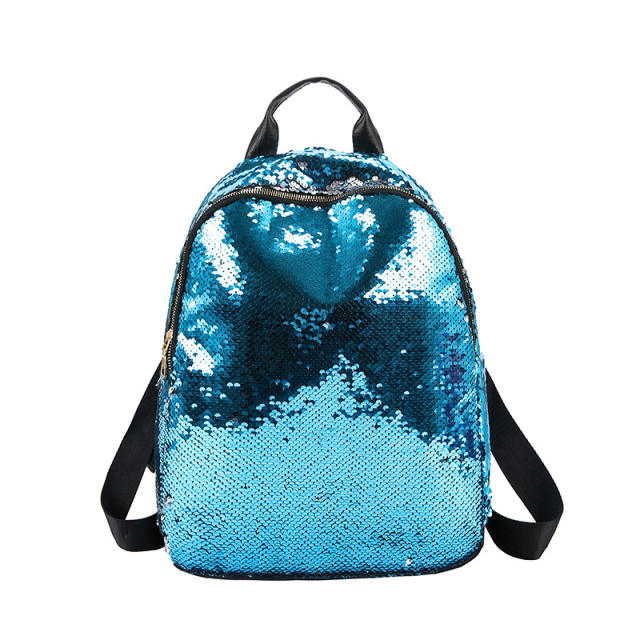 Sequined backpack