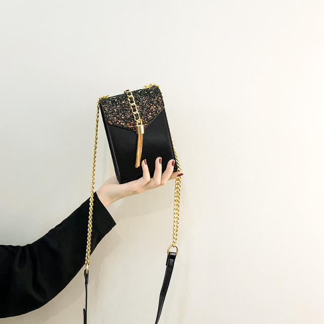 Ins new tassel crossbody bag