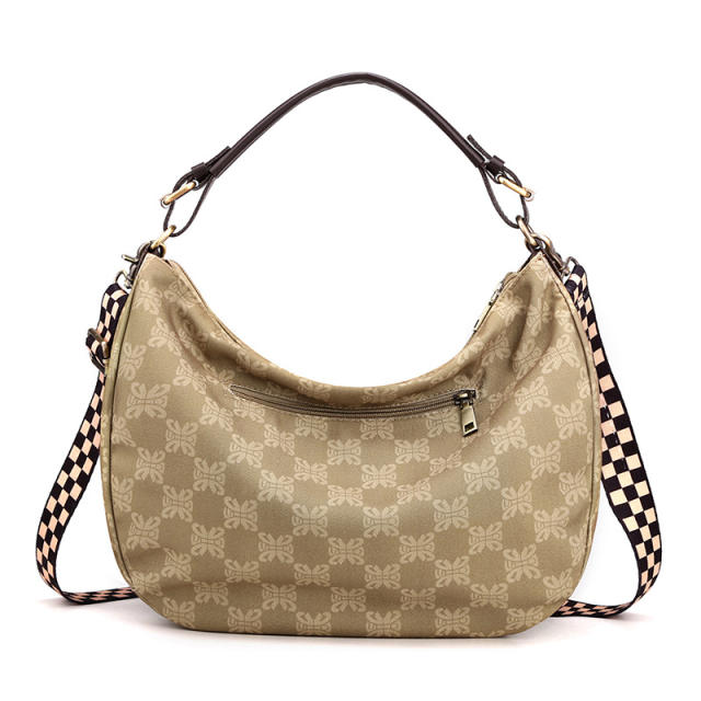 Fashion printing nylon handbag