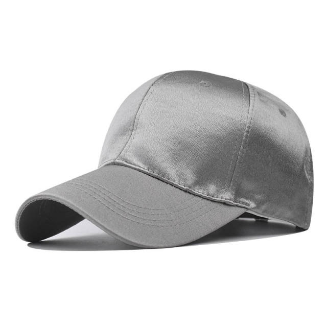 Fashion cotton glossy baseball cap