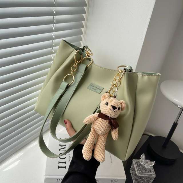 Bear doll shoulder bags