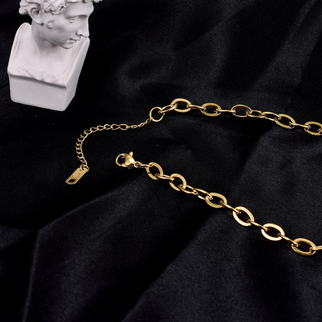 18KG stainless steel chain necklace choker