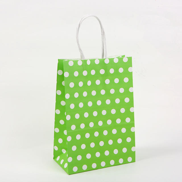 Party polka dots paper bag