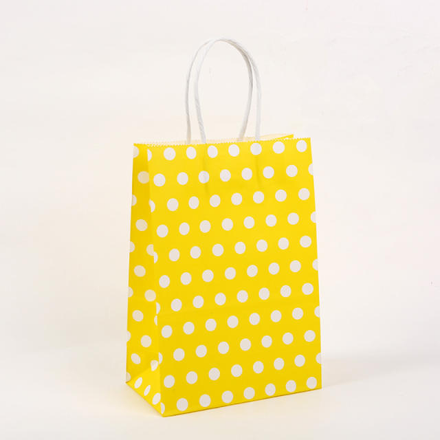 Party polka dots paper bag