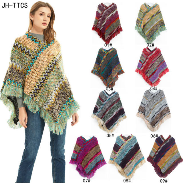 National design corchet shawl scarf for women