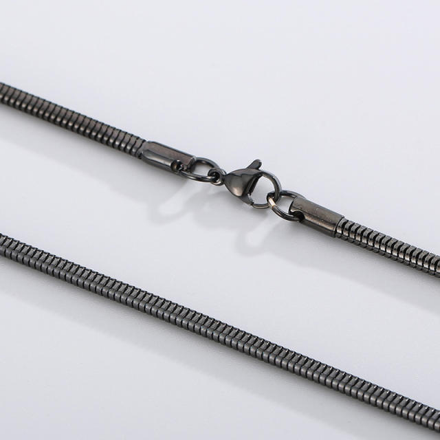 18KG stainless steel snake chain necklace