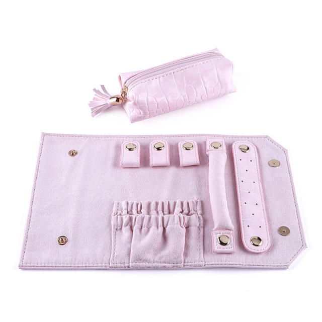 Multifunctional portable jewelry storage bag