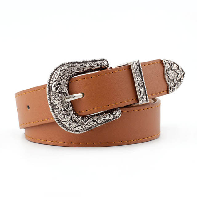 Vintage horseshoe bucklet belt