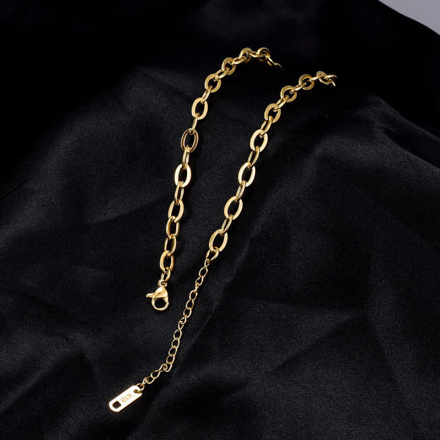 18KG stainless steel chain necklace choker