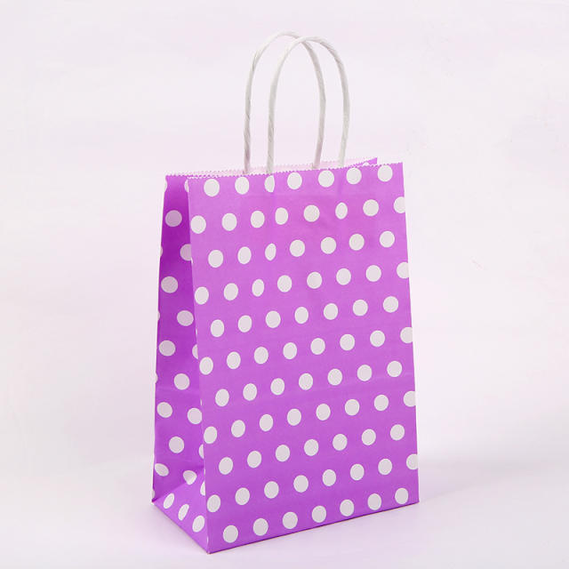 Party polka dots paper bag