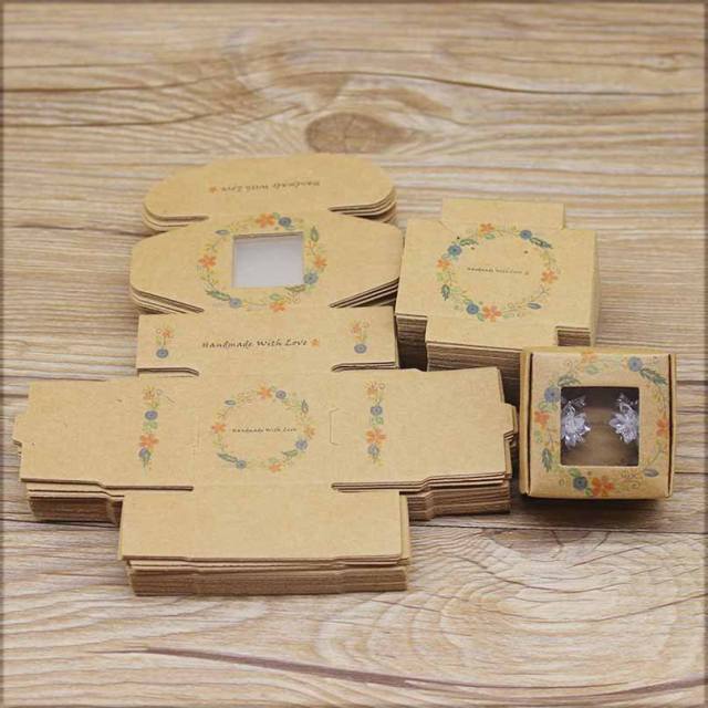 Handmade jewelry box gift box