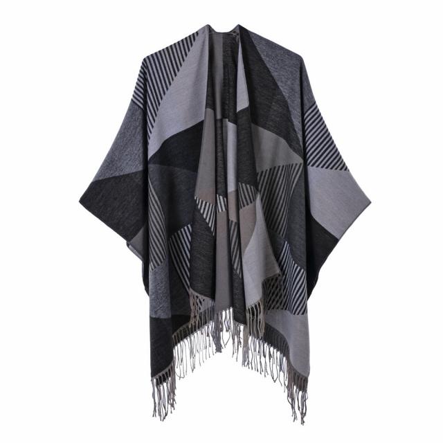 Vintage tassel shawl for lady