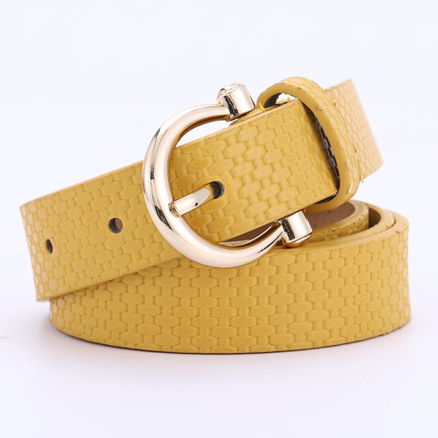 Creative horseshoes buckle belts