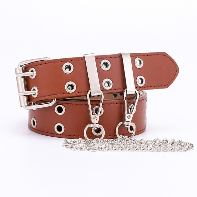 New design punk chain belts