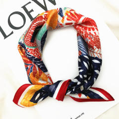 53cm silk square scarves for lady