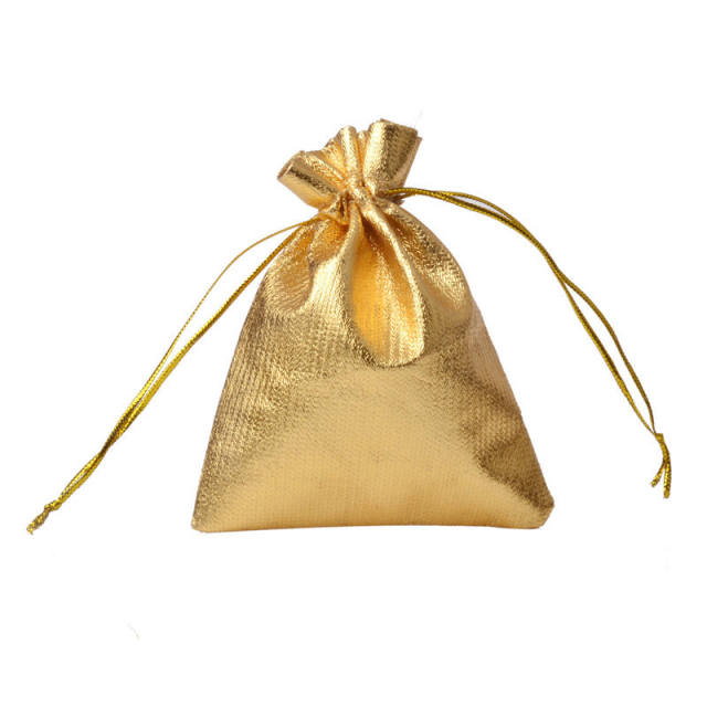 hot sale gold and silver color jewelry bag / gift bag