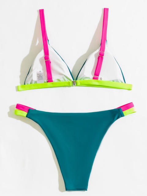 Triangle bikini set