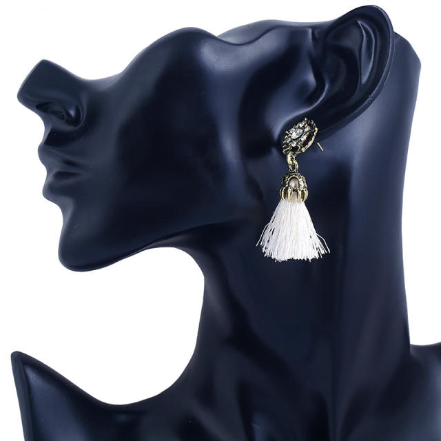 Fashion thread tassel earrings