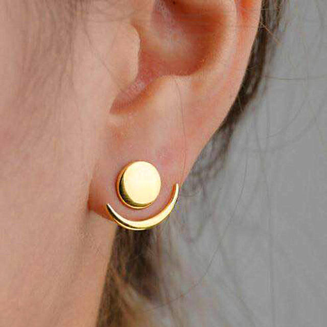 Fashion anchor jacket earrings