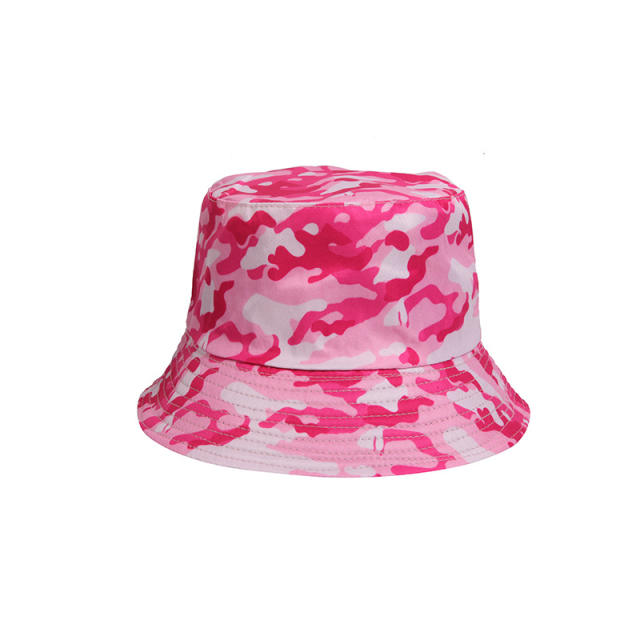 Camouflage bucket hat