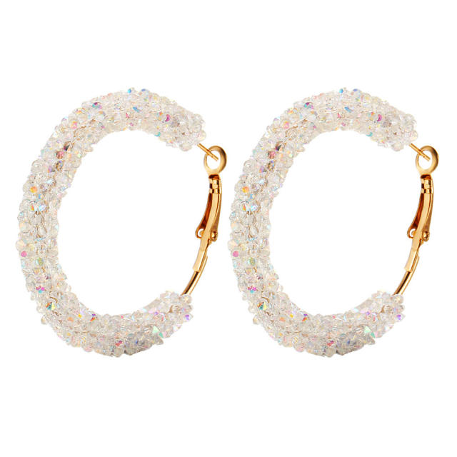 Fashion hoop earrings