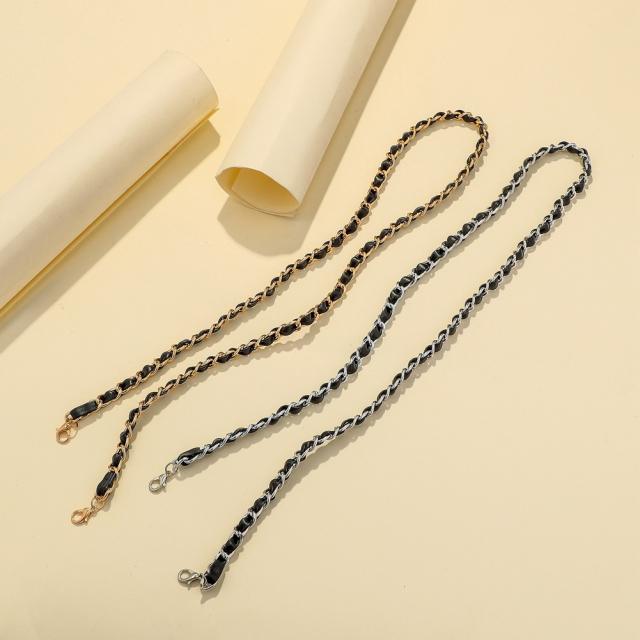 PU leather rope glasses chain