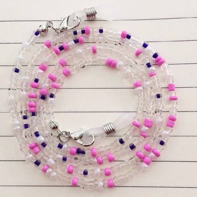 Beads glasses chain