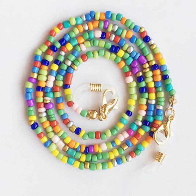 Beads glasses chain