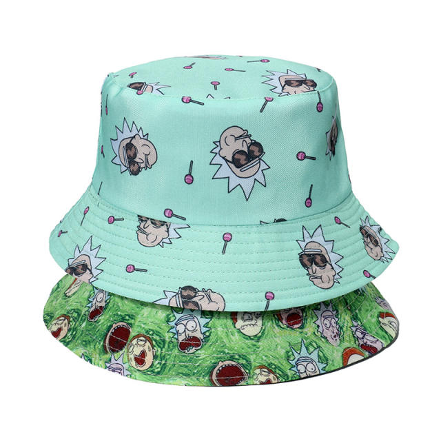 Rick and Morty bucket hat