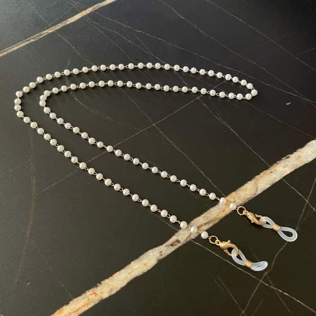 New pearl glasses chain