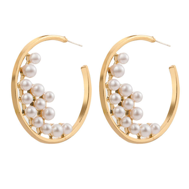 Fashion hoop earrings