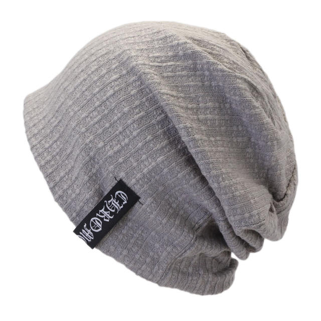 Plain color beanie cap